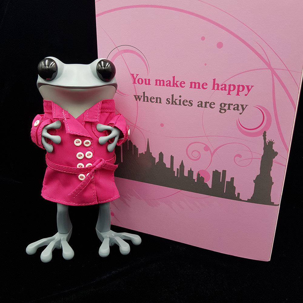 You Make Me Happy When Skies are Gray APO Frog by TwelveDot
